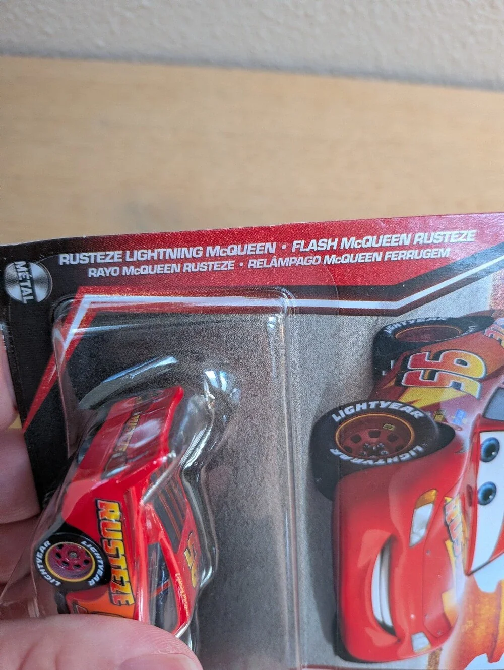 NEW Disney Pixar Cars Rusteze Lightning McQueen Diecast 20th Anniversary